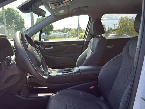 Quartz White 2021 Hyundai SANTA FE SE