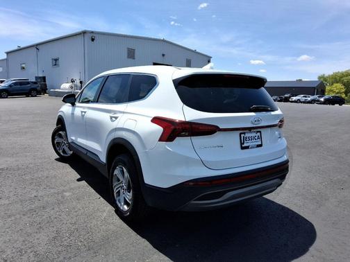 Quartz White 2021 Hyundai SANTA FE SE