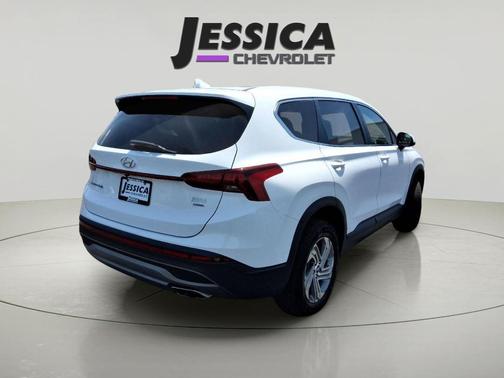 Quartz White 2021 Hyundai SANTA FE SE