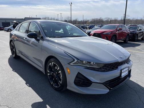 Wolf Gray 2021 Kia K5 GT-Line