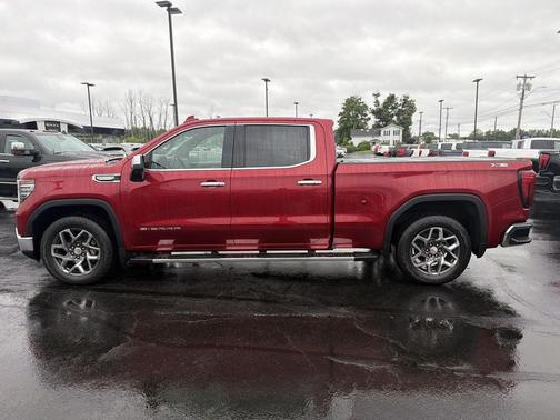 Volcanic Red Tintcoat 2024 GMC Sierra 1500 SLT