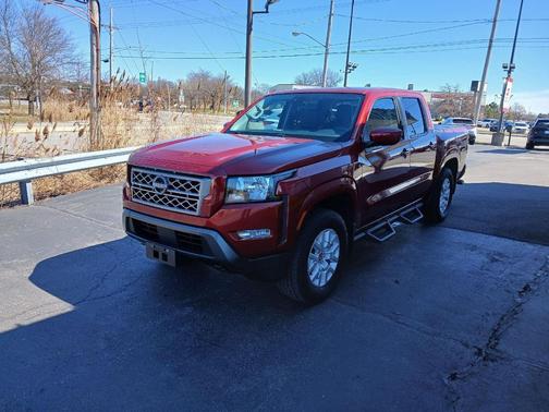 Cardinal Red Tricoat 2022 Nissan Frontier SV