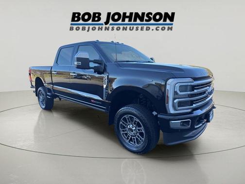 Agate Black Metallic 2025 Ford F-350 Platinum