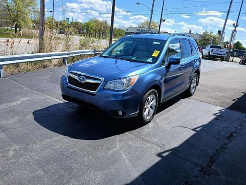 Quartz Blue Pearl 2015 Subaru Forester 2.5i Premium