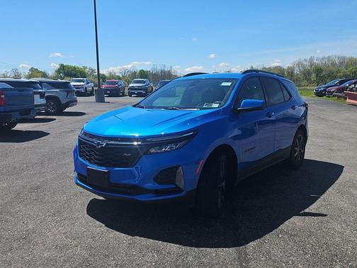 Riptide Blue Metallic 2024 Chevrolet Equinox AWD RS