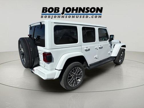 Bright White Clearcoat 2023 Jeep Wrangler 4xe Sahara High Altitude