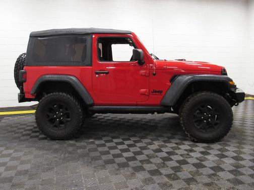 Firecracker Red Clearcoat 2022 Jeep Wrangler Sport S
