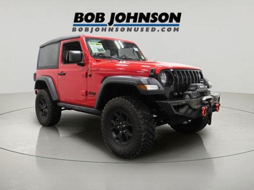 Firecracker Red Clearcoat 2022 Jeep Wrangler Sport S