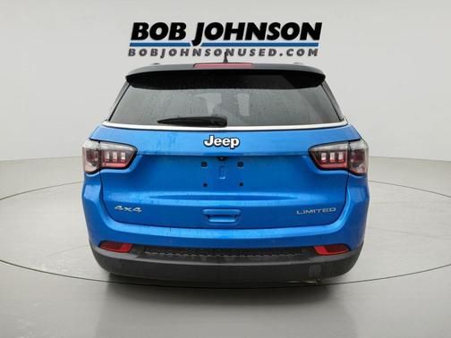Laser Blue Pearlcoat 2022 Jeep Compass Limited