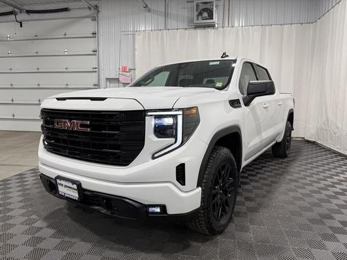 Summit White 2025 GMC Sierra 1500 Elevation