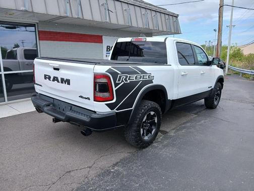 Bright White Clearcoat 2020 RAM 1500 Rebel