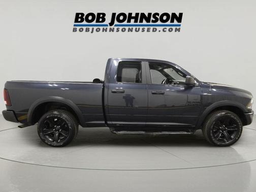 Maximum Steel Metallic Clearcoat 2021 RAM 1500 Classic Warlock Quad Cab 4x4 6'4' Box