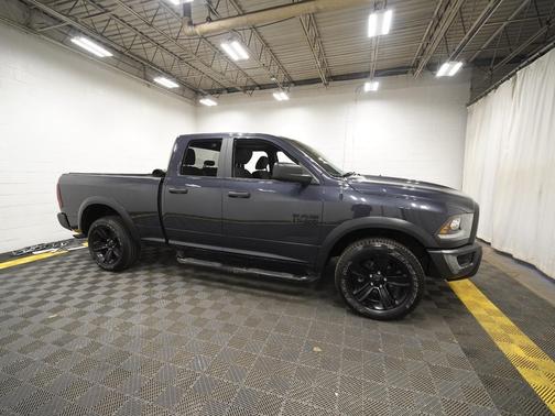 Maximum Steel Metallic Clearcoat 2021 RAM 1500 Classic Warlock Quad Cab 4x4 6'4' Box