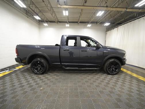 Maximum Steel Metallic Clearcoat 2021 RAM 1500 Classic Warlock Quad Cab 4x4 6'4' Box