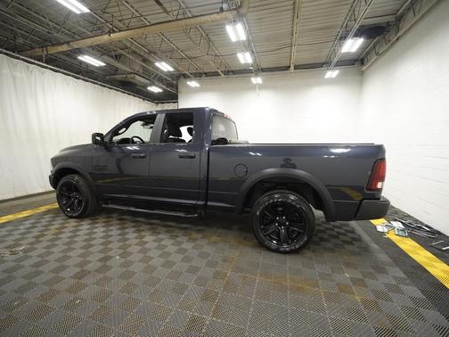 Maximum Steel Metallic Clearcoat 2021 RAM 1500 Classic Warlock Quad Cab 4x4 6'4' Box