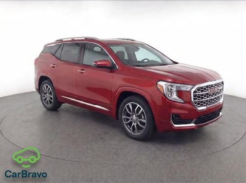 Volcanic Red Tintcoat 2023 GMC Terrain Denali