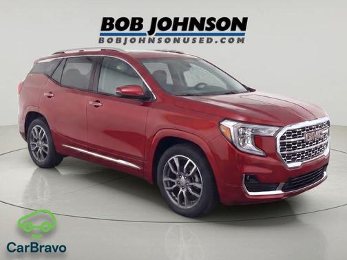 Volcanic Red Tintcoat 2023 GMC Terrain Denali
