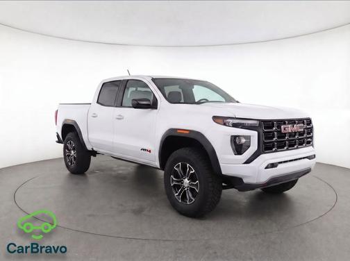 Summit White 2023 GMC Canyon AT4