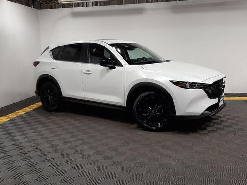 Rhodium White Metallic 2025 Mazda CX-5 2.5 S Carbon Edition