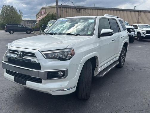 Blizzard Pearl 2020 Toyota 4Runner Limited
