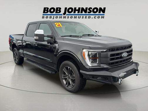 Agate Black 2021 Ford F-150 Lariat