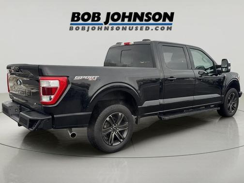 Agate Black 2021 Ford F-150 Lariat