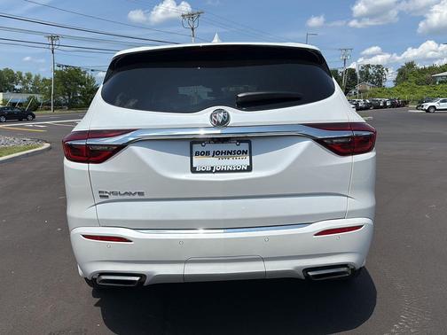 White Frost Tricoat 2021 Buick Enclave AWD Avenir