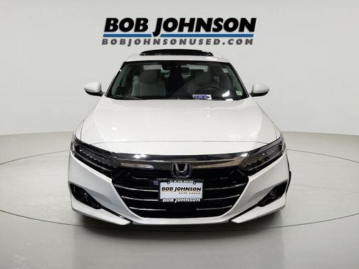 Platinum White Pearl 2021 Honda Accord Hybrid EX