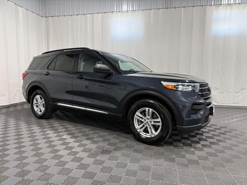 Stone Blue Metallic 2023 Ford Explorer XLT
