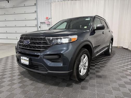 Stone Blue Metallic 2023 Ford Explorer XLT