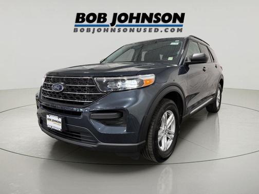 Stone Blue Metallic 2023 Ford Explorer XLT