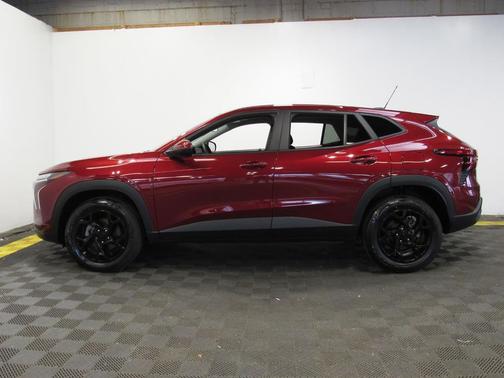 Crimson Metallic 2024 Chevrolet Trax LS