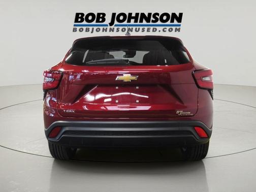 Crimson Metallic 2024 Chevrolet Trax LS