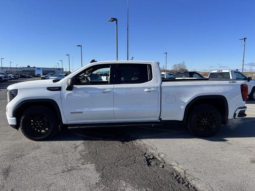 Summit White 2024 GMC Sierra 1500 Elevation