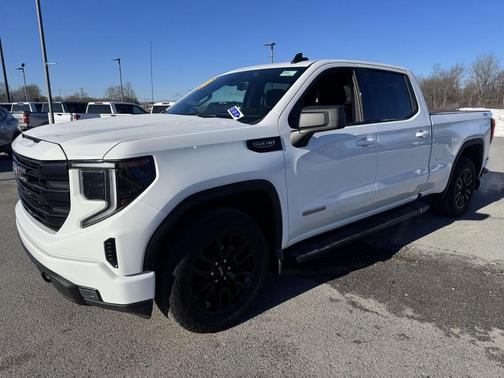 Summit White 2024 GMC Sierra 1500 Elevation
