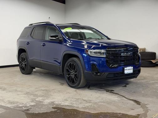 Ultra Blue Metallic 2023 GMC Acadia AWD SLT