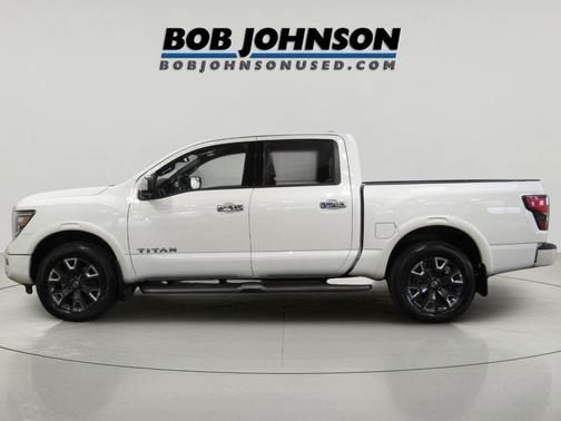 Pearl White 2023 Nissan Titan Platinum Reserve