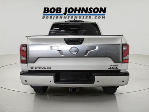 Pearl White 2023 Nissan Titan Platinum Reserve