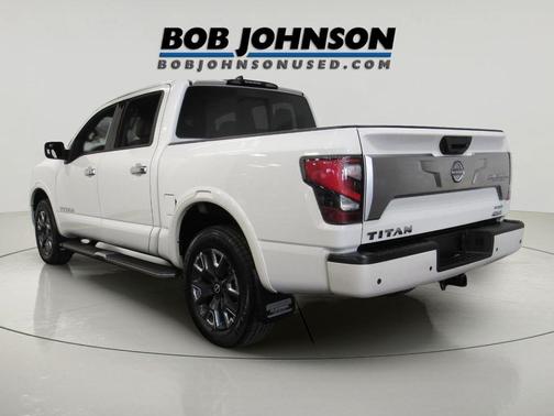 Pearl White 2023 Nissan Titan Platinum Reserve