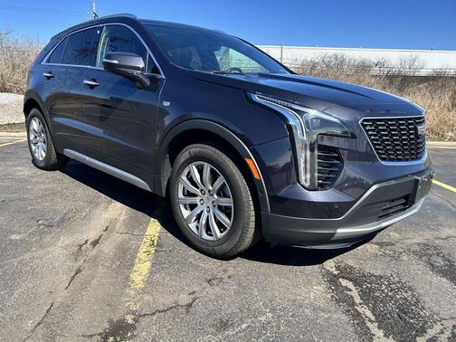Galactic Gray Metallic 2022 Cadillac XT4 Premium Luxury