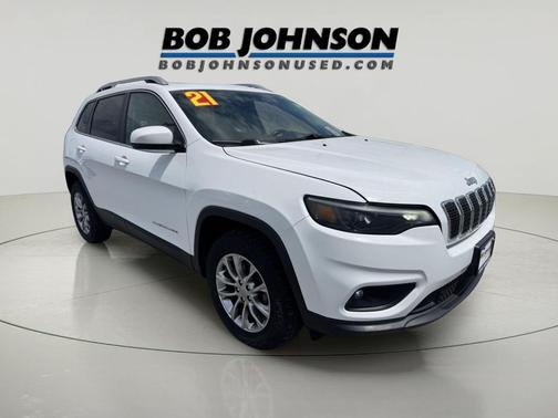 Bright White Clearcoat 2021 Jeep Cherokee Latitude Lux