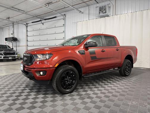 Hot Pepper Red Metallic Tinted Clearcoat 2023 Ford Ranger XLT