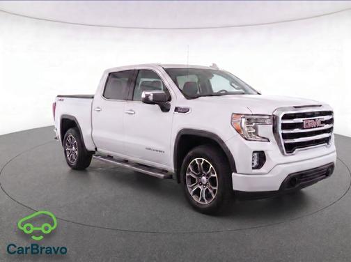 Summit White 2020 GMC Sierra 1500 SLE