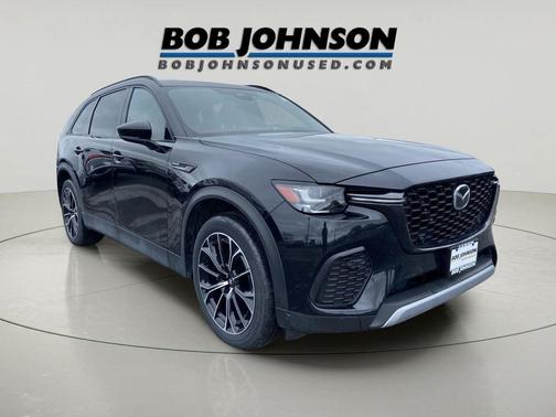 Jet Black Mica 2025 Mazda CX-70 PHEV Premium Plus Package
