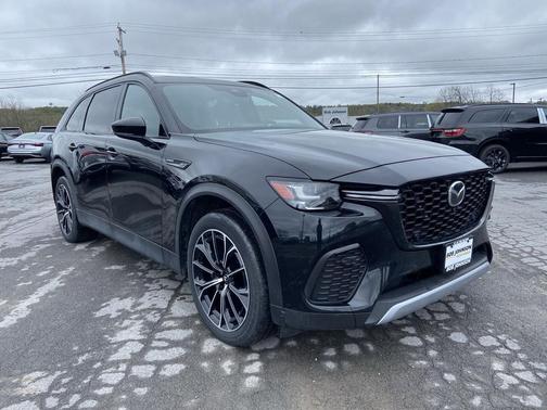 Jet Black Mica 2025 Mazda CX-70 PHEV Premium Plus Package