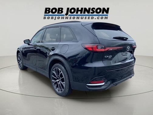 Jet Black Mica 2025 Mazda CX-70 PHEV Premium Plus Package