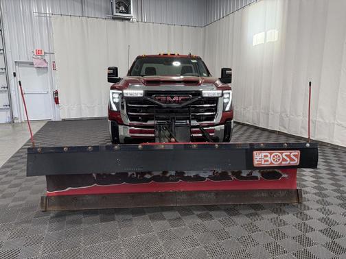 Volcanic Red Tintcoat 2024 GMC Sierra 3500 SLE