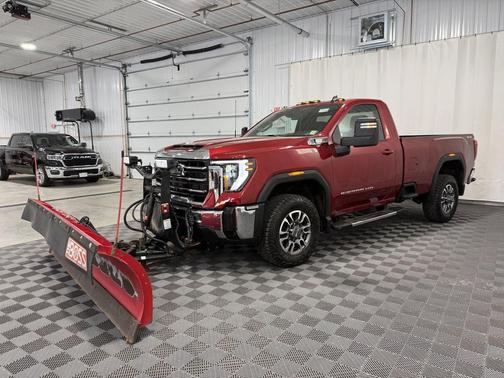 Volcanic Red Tintcoat 2024 GMC Sierra 3500 SLE