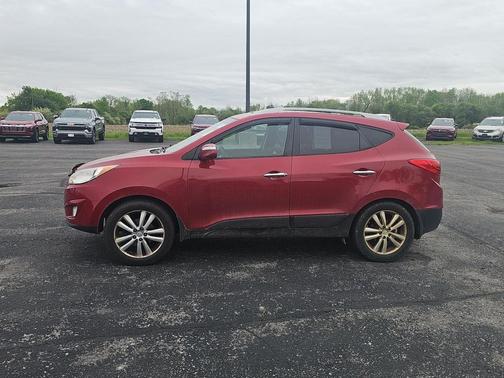 Garnet Red 2012 Hyundai TUCSON Limited