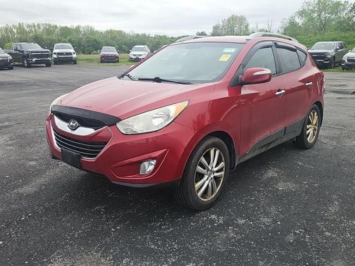 Garnet Red 2012 Hyundai TUCSON Limited